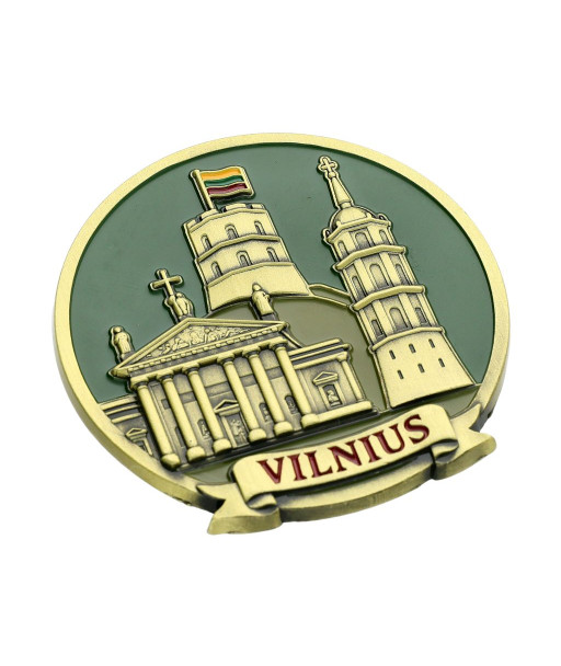 Apvalus magnetas Vilnius